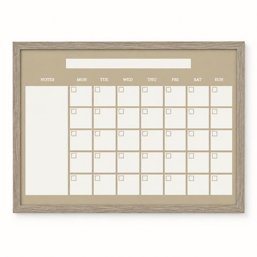 Beige calendar thumbnail