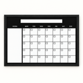 Black calendar thumbnail