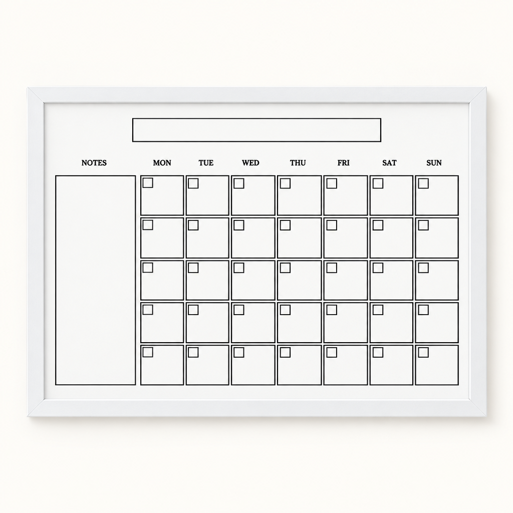 White calendar thumbnail